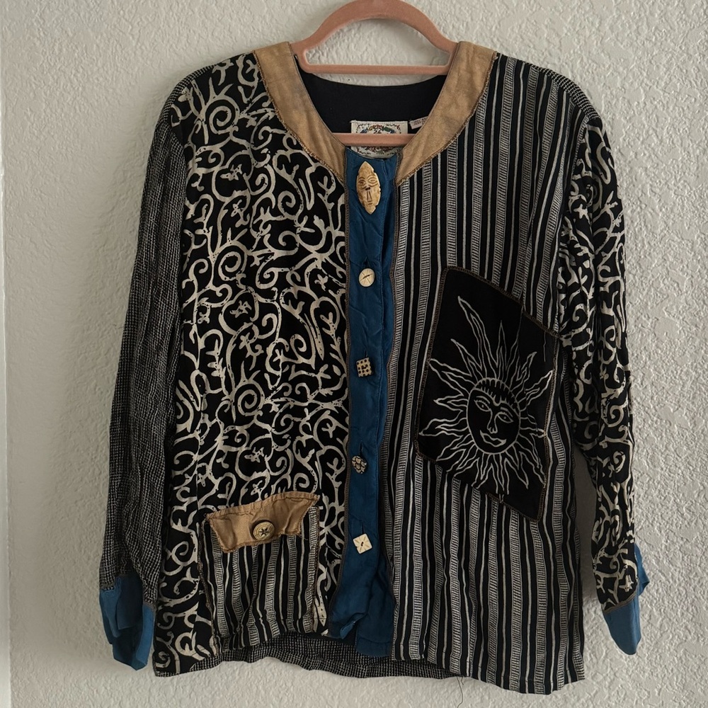 Vintage Boho 24 Karat Top